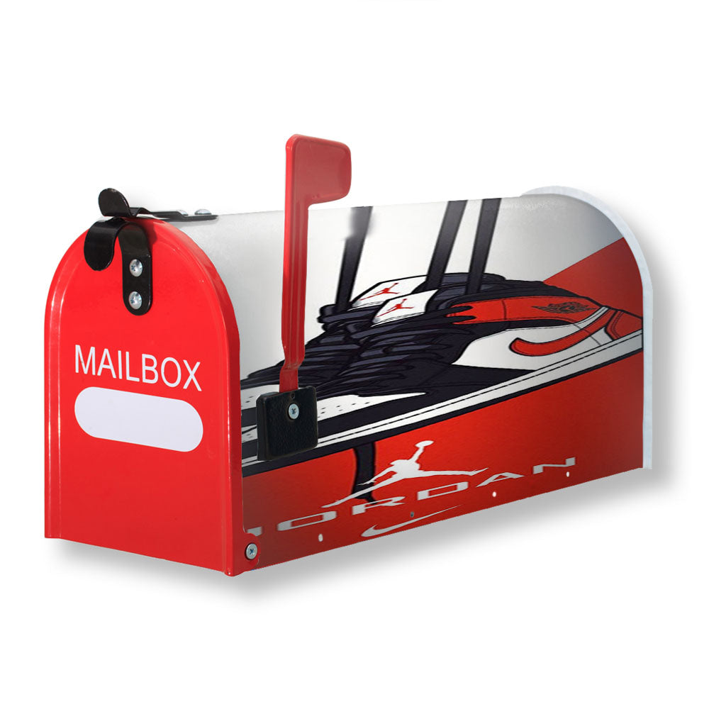 Nike Air Jordan Sneakers Magnetic Mailbox Cover - 18.0" x 21.0"