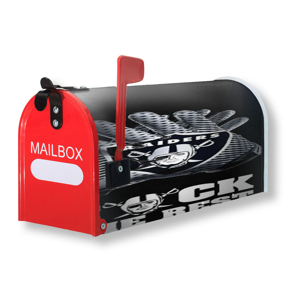 Oakland Raiders The Rest Magnetic Mailbox Cover - 18.0" x 21.0"