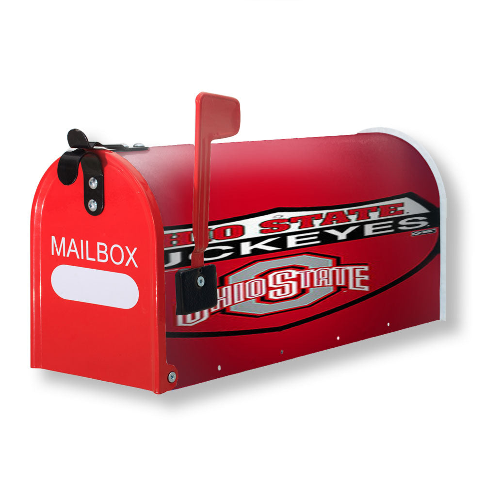 Ohio State Buckeyes Logo Red Magnetic Mailbox Cover - 18.0" x 21.0"