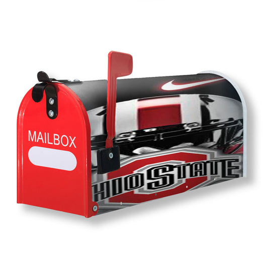 Ohio State Player Logo Nike Magnetic Mailbox Cover 18" x 21" Outdoor Decor