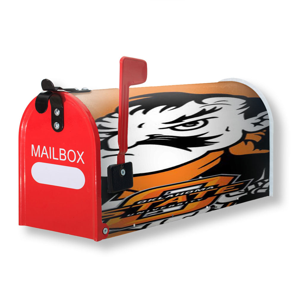 Oklahoma State Big Cowboy Magnetic Mailbox Cover - 18.0" x 21.0"