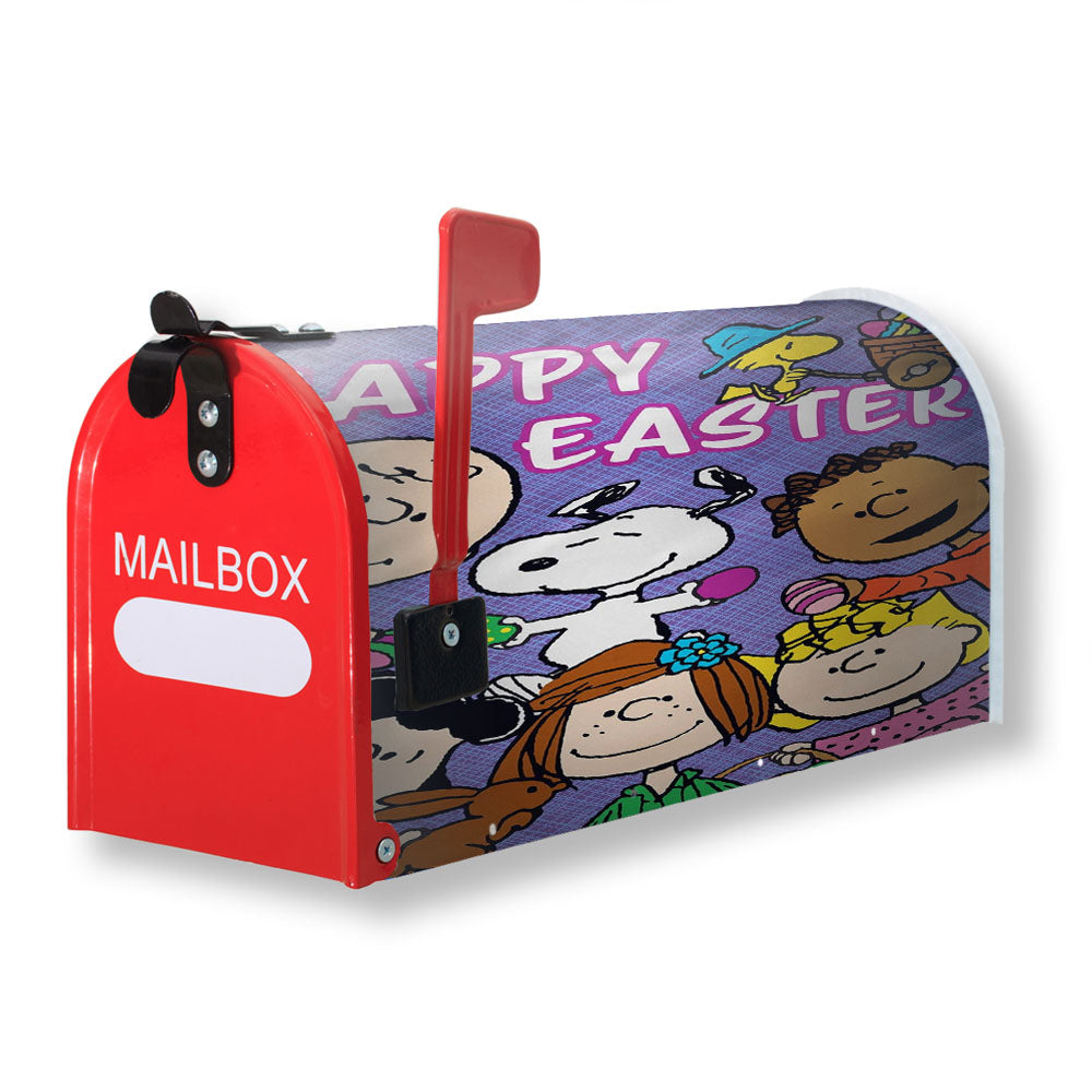 Peanuts Characters Easter Magnetic Mailbox Cover - 18.0" x 21.0"