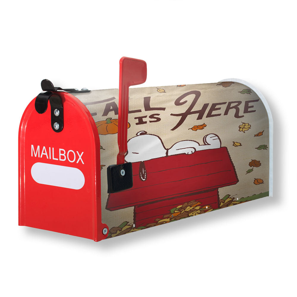 Peanuts Fall Magnetic Mailbox Cover - 18.0" x 21.0"