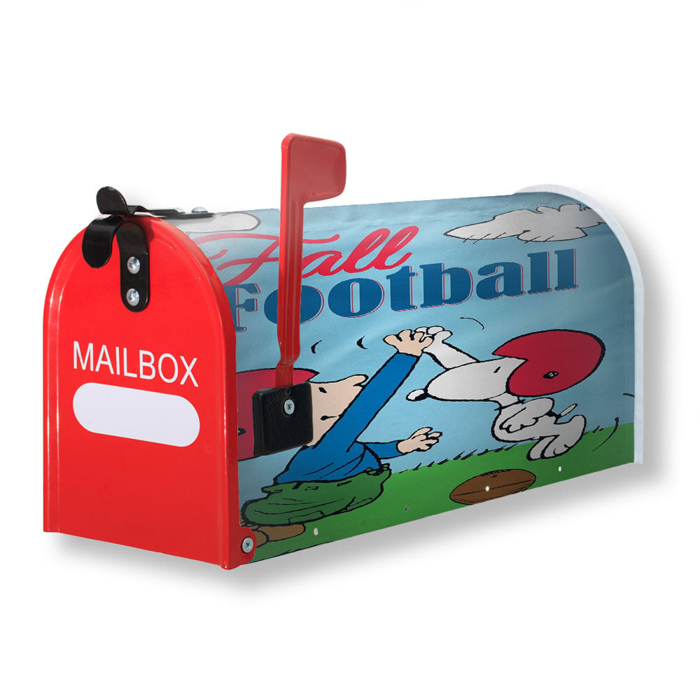 Peanuts Football Sport Magnetic Mailbox Cover - 18.0" x 21.0"