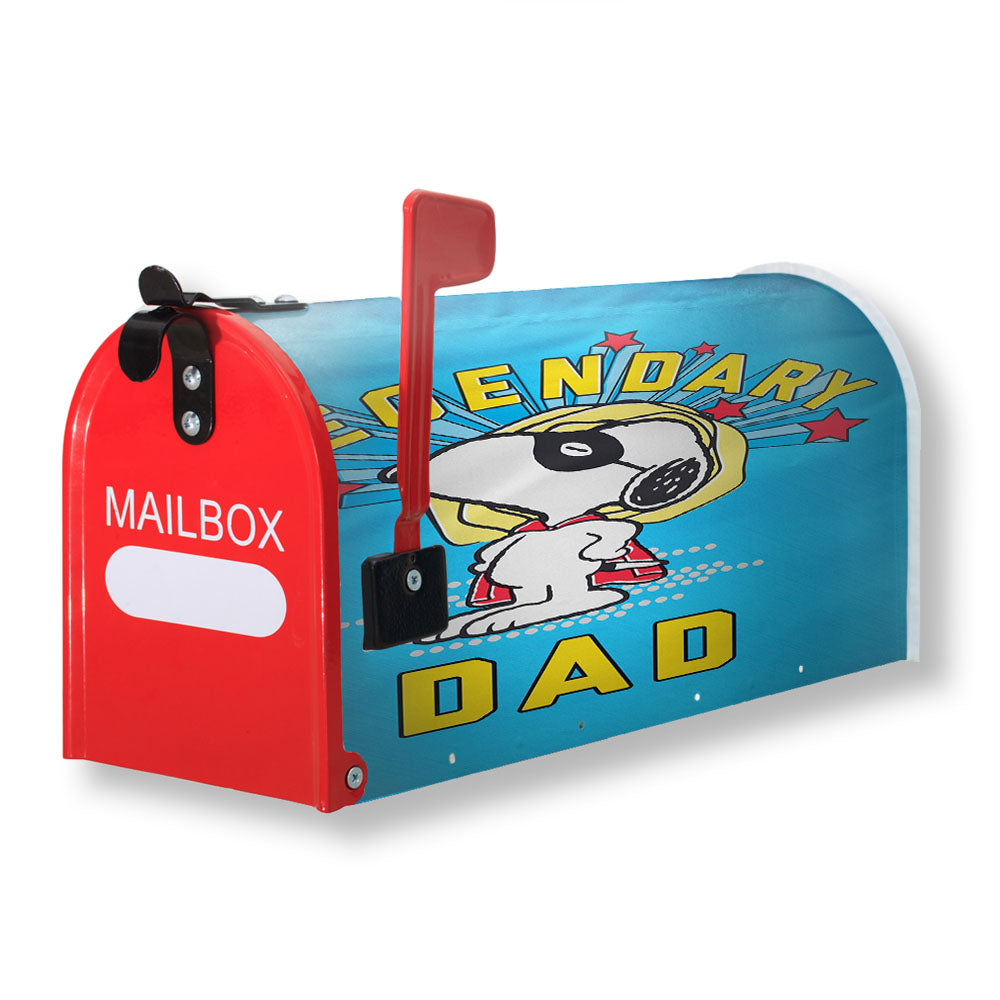 Peanuts Legendary Dad Magnetic Mailbox Cover - 18.0" x 21.0"