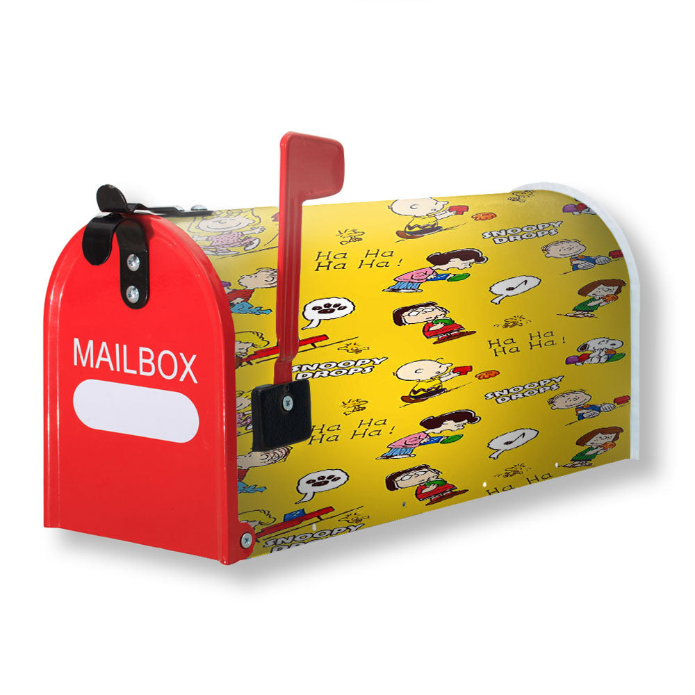 Peanuts Movie Worldwide Doodle Character Magnetic Mailbox Cover - 18.0" x 21.0"