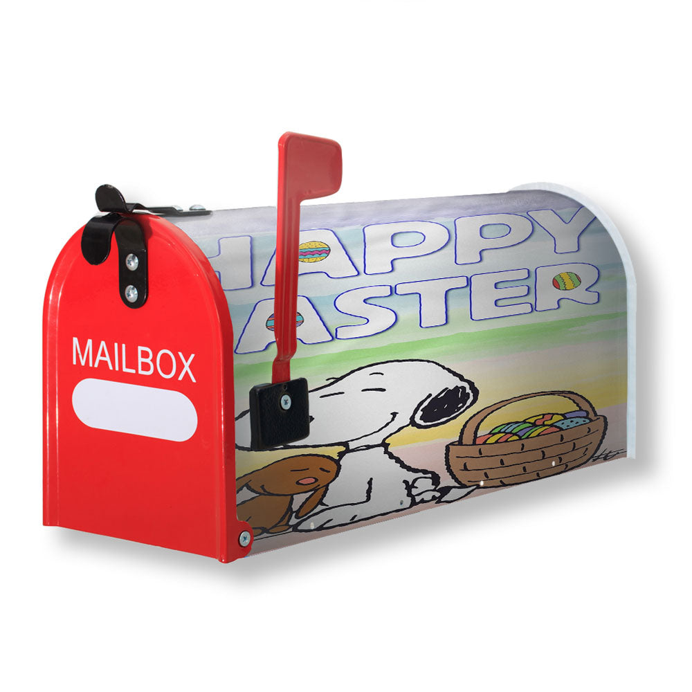 Peanuts Snoopy Easter Magnetic Mailbox Cover - 18.0" x 21.0"