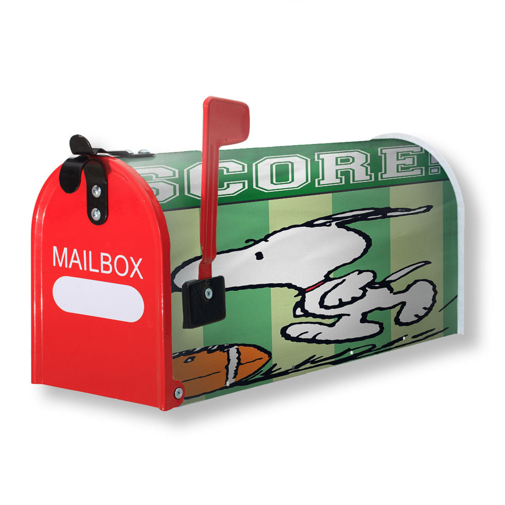 Peanuts Snoopy Football Magnetic Mailbox Cover - 18.0" x 21.0"
