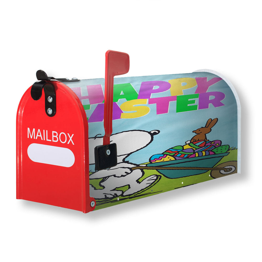Peanuts Snoopy Happy Easter Magnetic Mailbox Cover - 18.0" x 21.0"