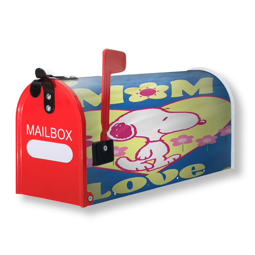 Peanuts Snoopy Mom Love Magnetic Mailbox Cover - 18.0" x 21.0"