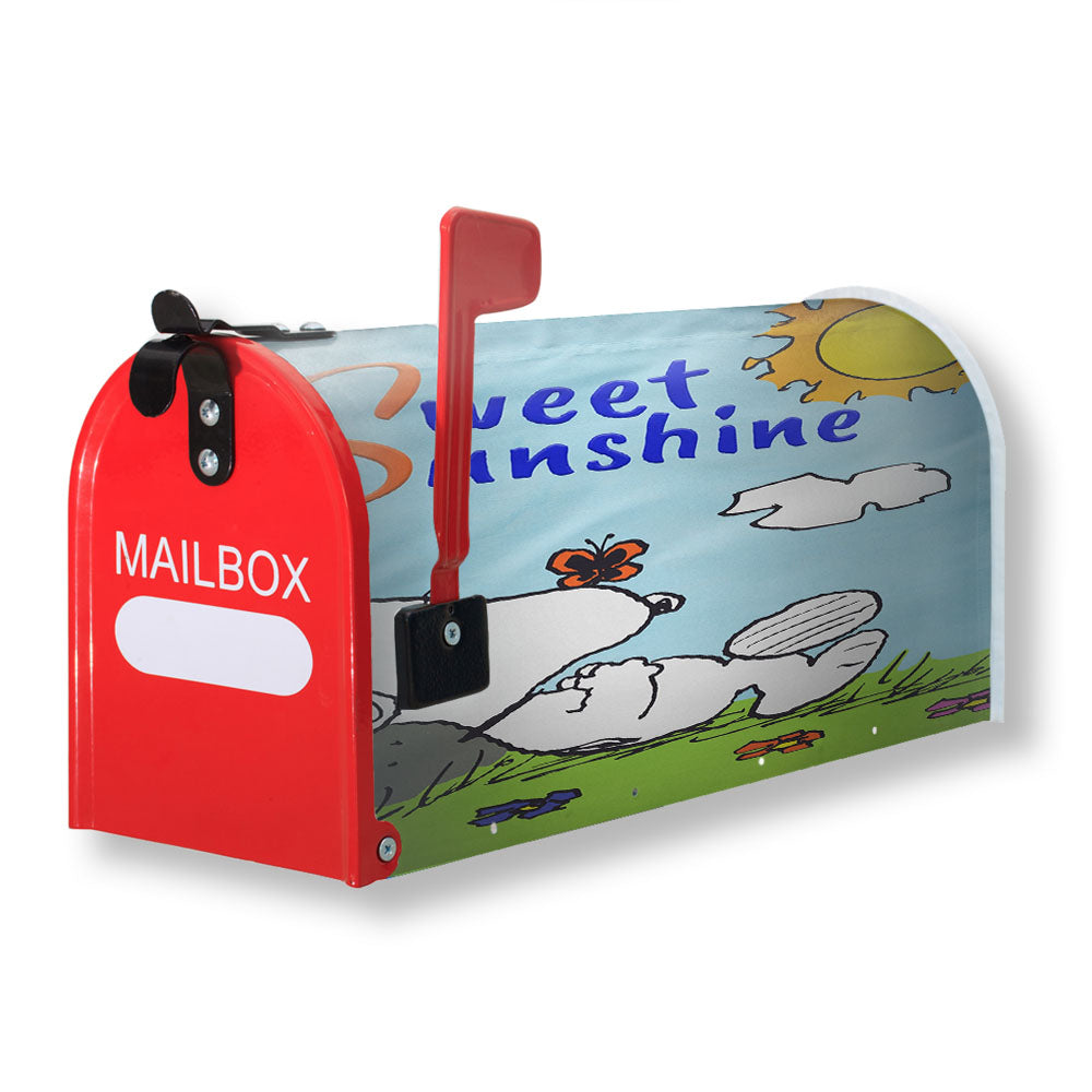 Peanuts Sweet Sunshine Snoopy Magnetic Mailbox Cover - 18.0" x 21.0"