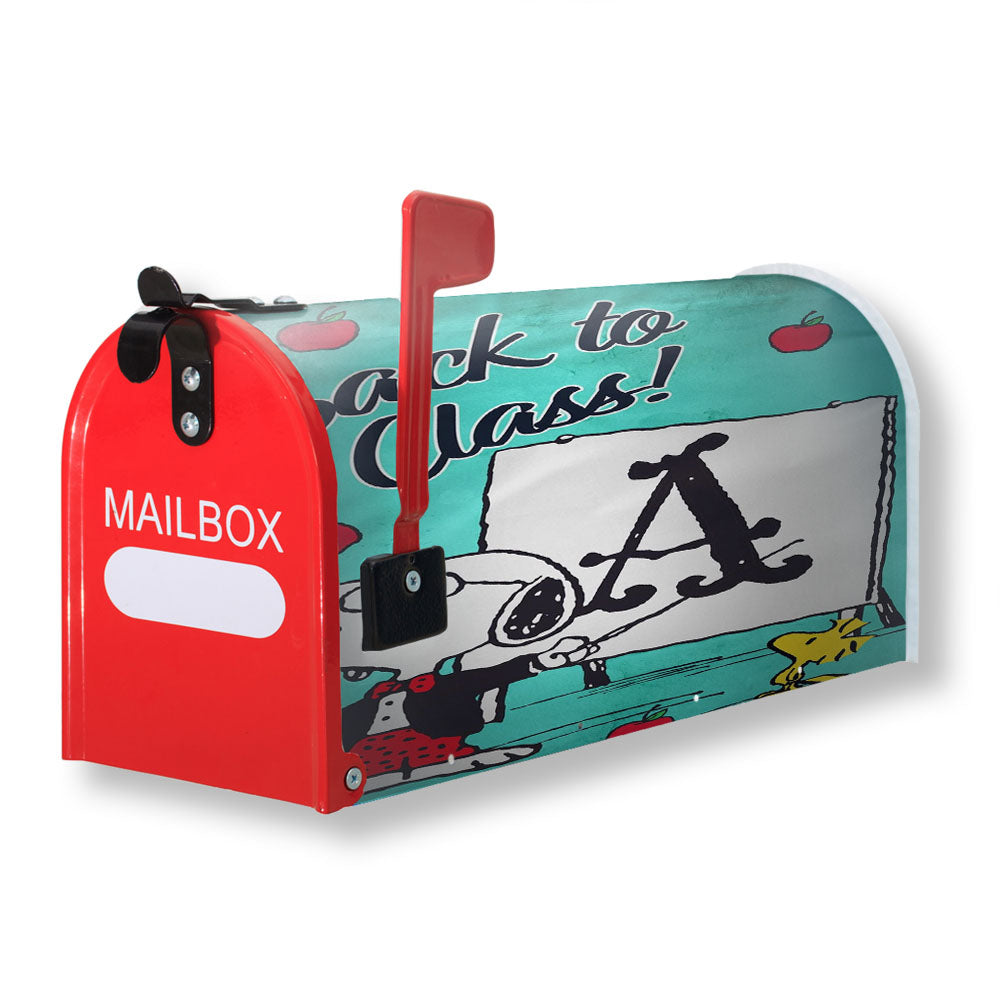 Peanuts Teacher Snoopy Back To School Magnetic Mailbox Cover - 18.0" x 21.0"