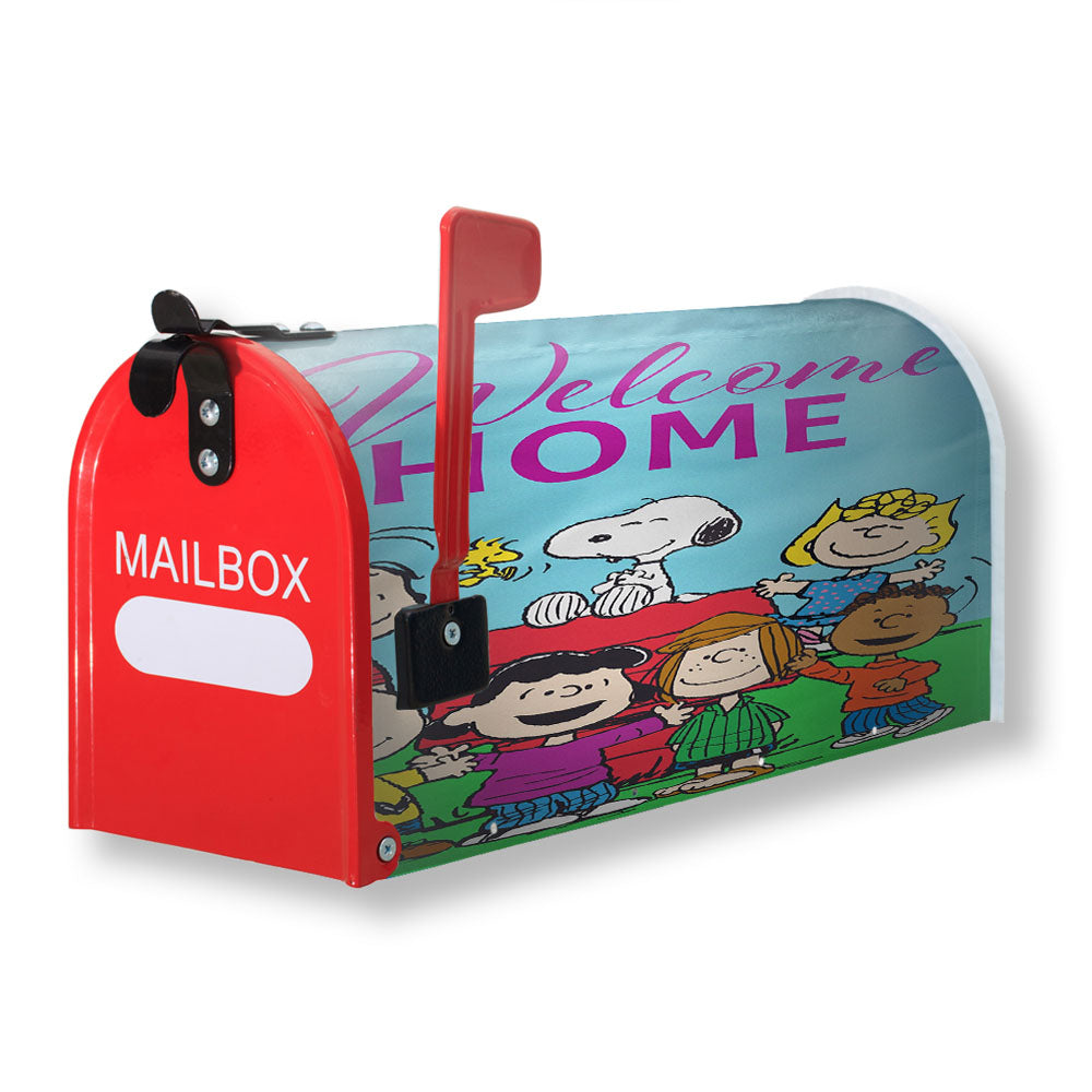 Peanuts Welcome Home Magnetic Mailbox Cover - 18.0" x 21.0"