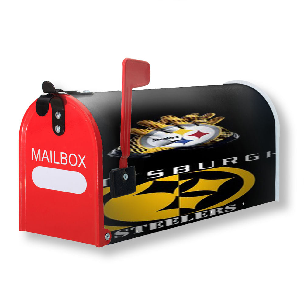 Pittsburgh Steelers New Magnetic Mailbox Cover - 18.0" x 21.0"