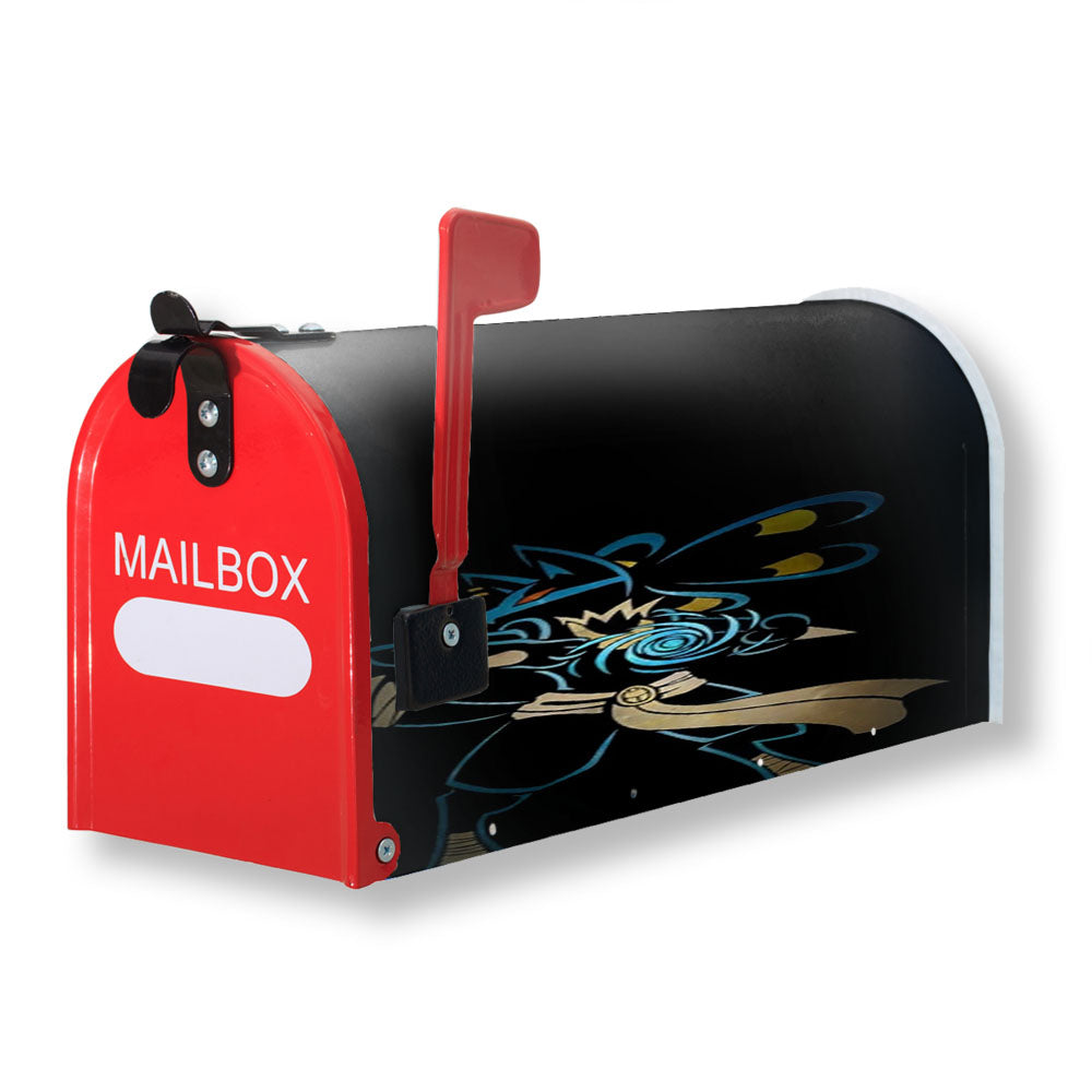 Pokemon Lucario Night Silhouette Magnetic Mailbox Cover - 18.0" x 21.0"