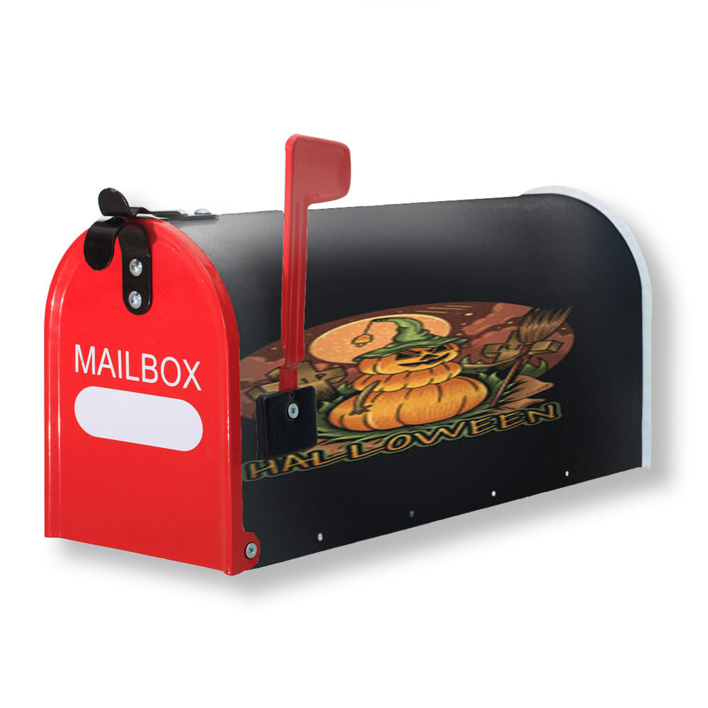 Pumpkin Halloween Art Magnetic Mailbox Cover - 18.0" x 21.0"