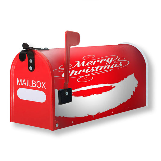 Santa Christmas Magnetic Mailbox Cover 18" x 21" Outdoor Decor