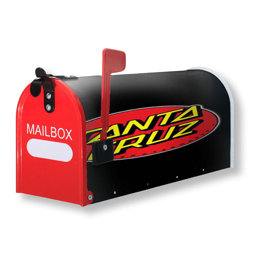 Santa Cruz Logo Magnetic Mailbox Cover - 18.0" x 21.0"