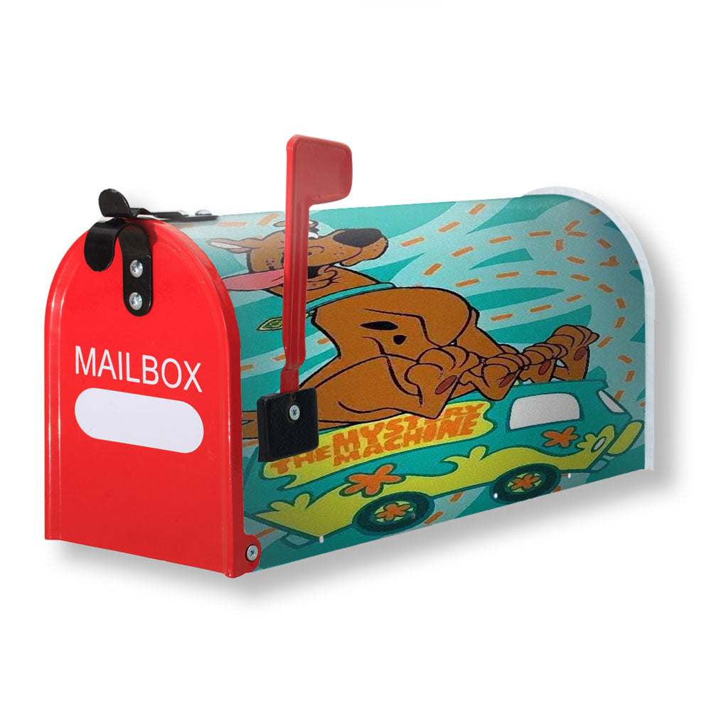 Scooby Doo And Mystery Machine Magnetic Mailbox Cover - 18.0" x 21.0"