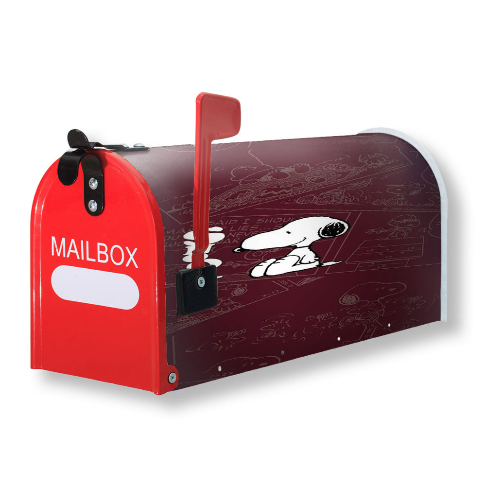 Snoopy Peanuts Magnetic Mailbox Cover - 18.0" x 21.0"