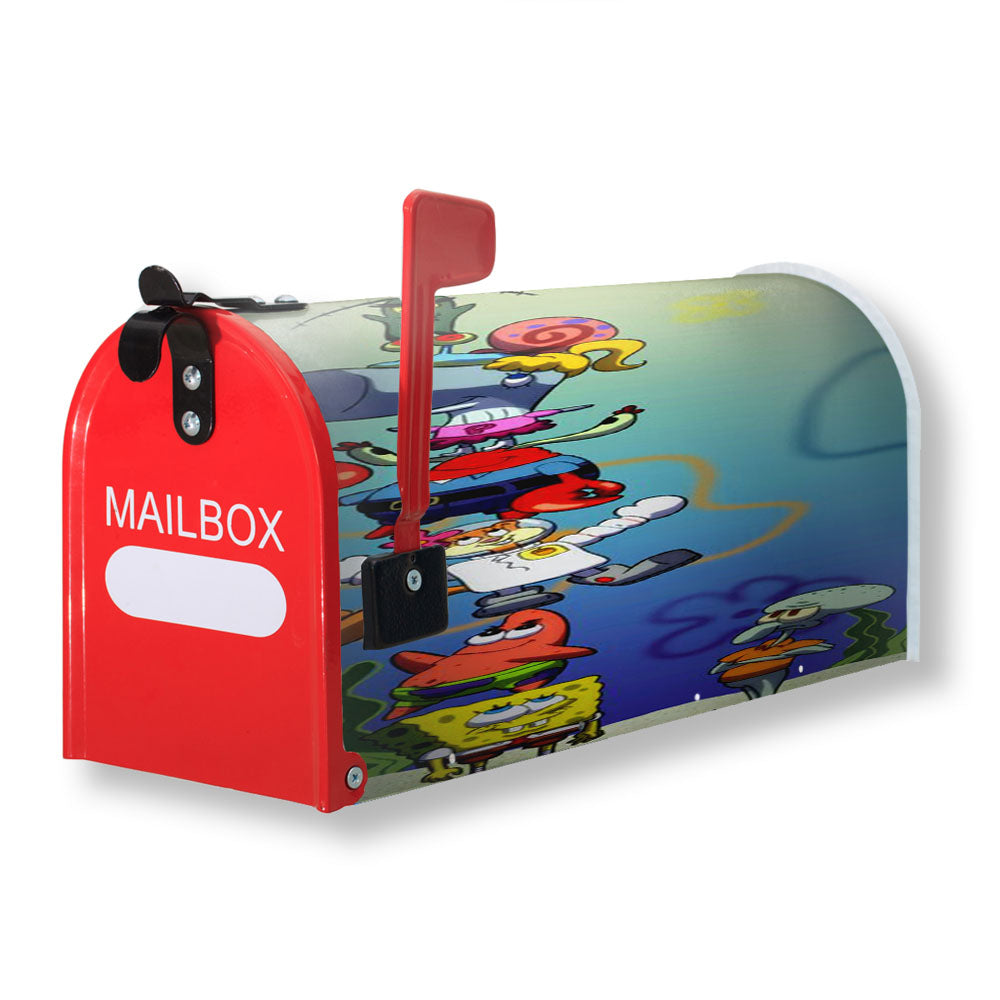 Spongbob Magnetic Mailbox Cover - 18.0" x 21.0"