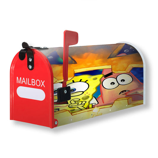 Spongebob Halloween Magnetic Mailbox Cover 18" x 21" Outdoor Decor