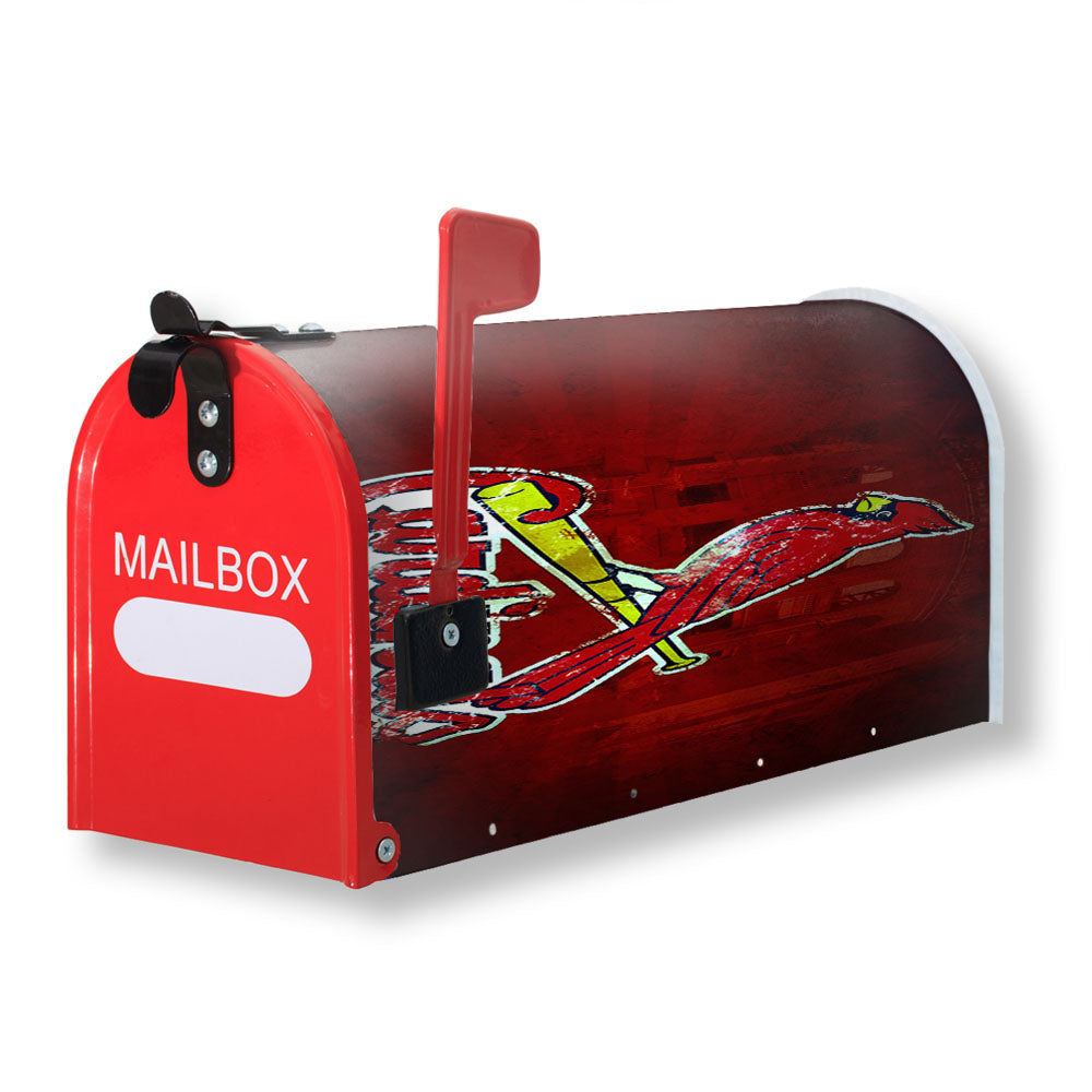 St Louis Cardinals Logo Red Magnetic Mailbox Cover - 18.0" x 21.0"