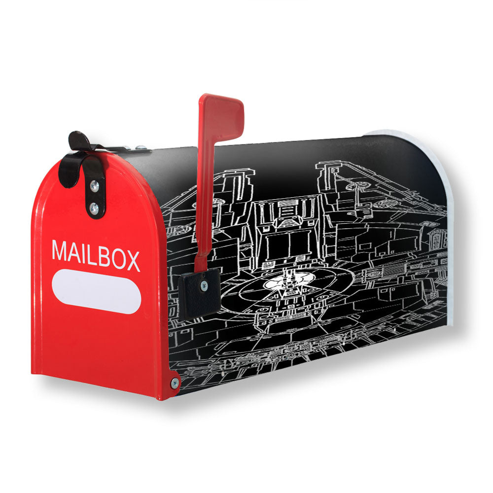 Star Wars Falcon Magnetic Mailbox Cover - 18.0" x 21.0"