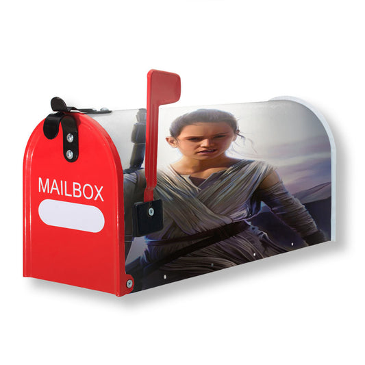 Star Wars The Force Awakens Rey Magnetic Mailbox Cover 18" x 21" Outdoor Decor
