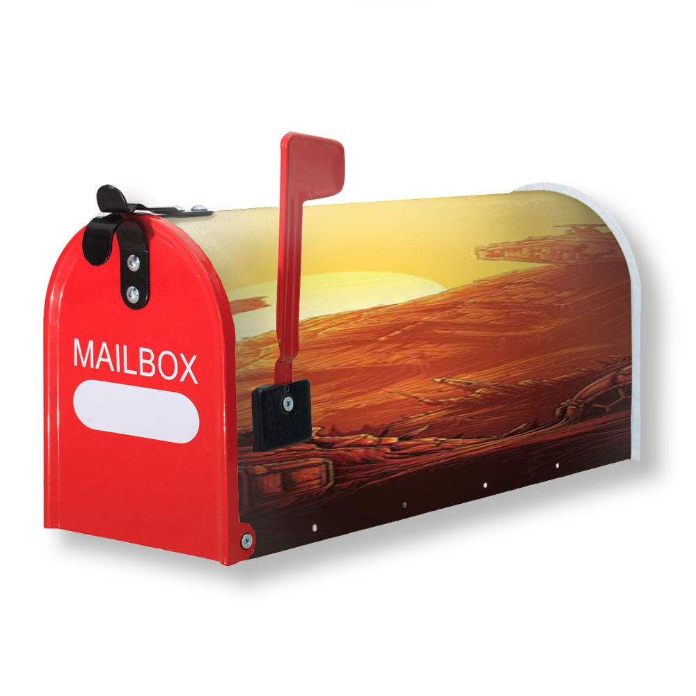 Star Wars The Force Awakens Rey Landscape Magnetic Mailbox Cover - 18.0" x 21.0"