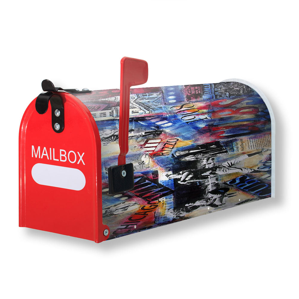 Story Of Chicago Cubs Magnetic Mailbox Cover - 18.0" x 21.0"