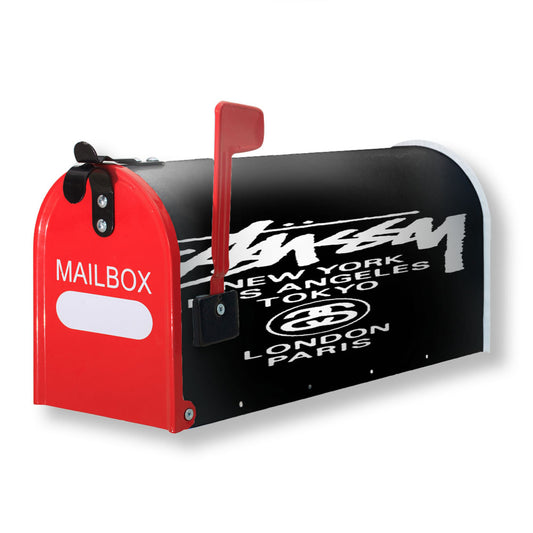 Stussy Magnetic Mailbox Cover 18" x 21" Outdoor Decor