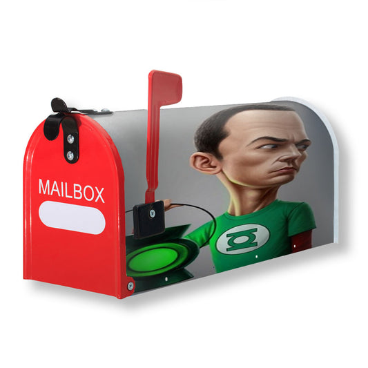 The Big Bang Theory Lamp Magnetic Mailbox Cover 18" x 21" Outdoor Decor