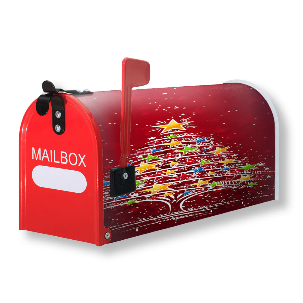 The Christmas Tree Magnetic Mailbox Cover - 18.0" x 21.0"