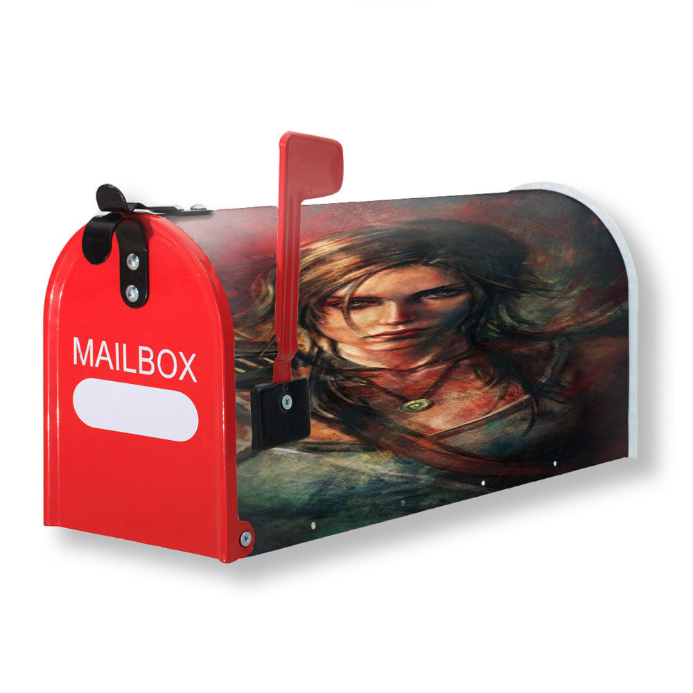 Tomb Raider Lara Croft Magnetic Mailbox Cover - 18.0" x 21.0"