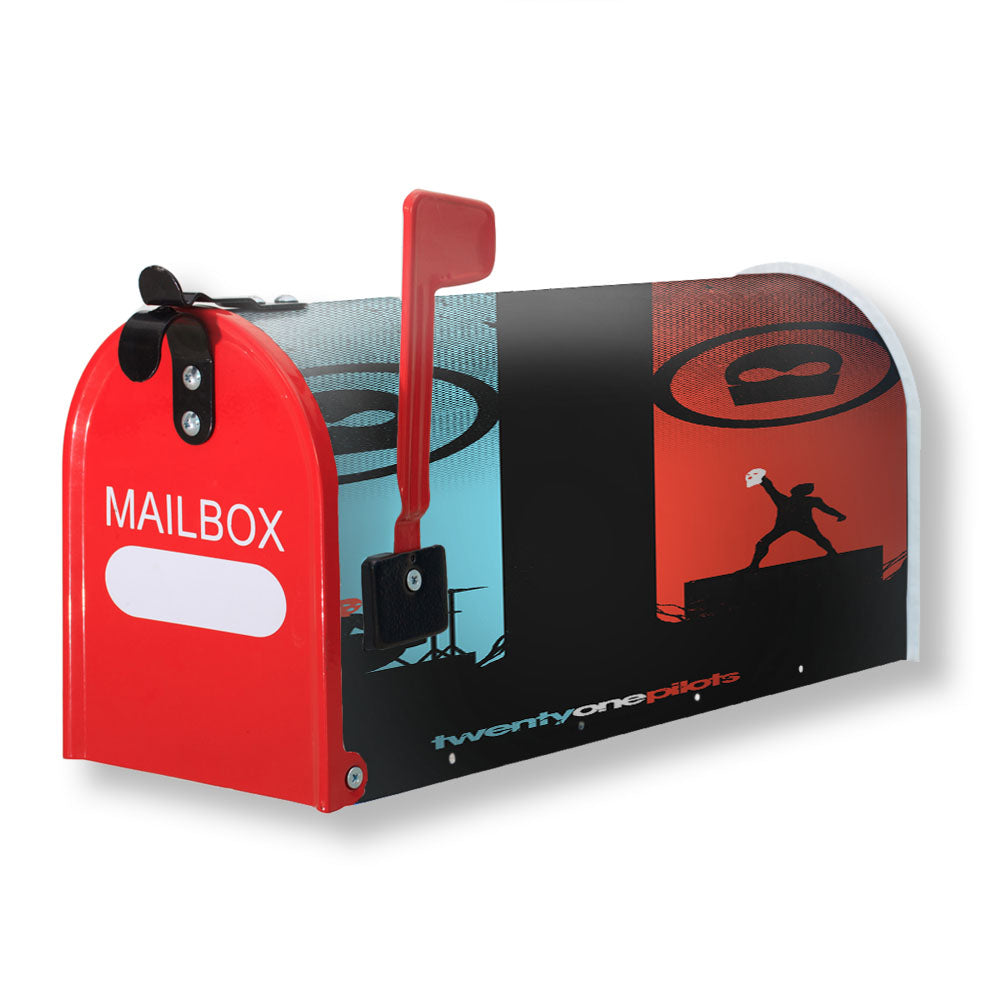 Twenty One Pilot Magnetic Mailbox Cover - 18.0" x 21.0"