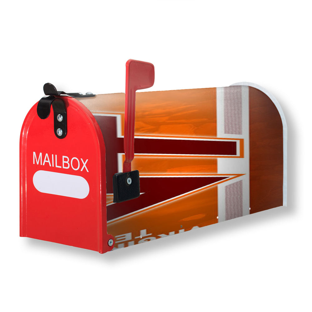 Virginia Tech Stripe Magnetic Mailbox Cover - 18.0" x 21.0"