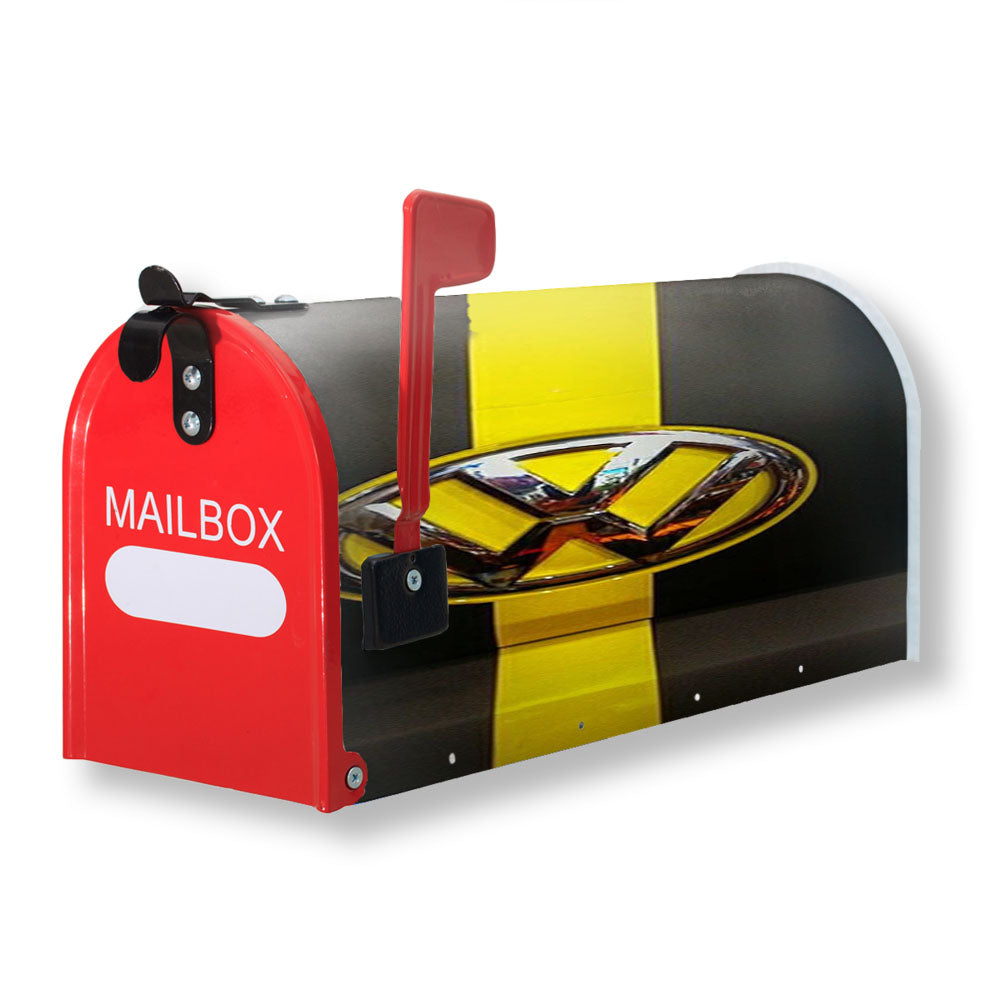 Vw Volkswwagen Hood Emblem Magnetic Mailbox Cover - 18.0" x 21.0"