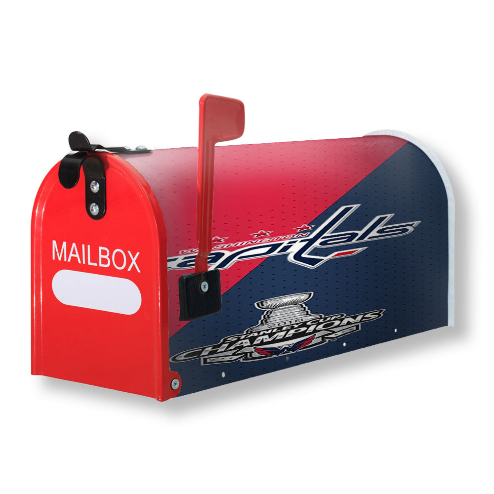 Washington Capitals Stanley Cup Magnetic Mailbox Cover - 18.0" x 21.0"