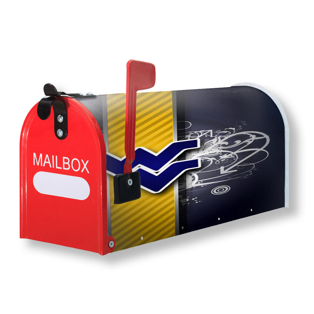 West Virginia Logo Magnetic Mailbox Cover - 18.0" x 21.0"
