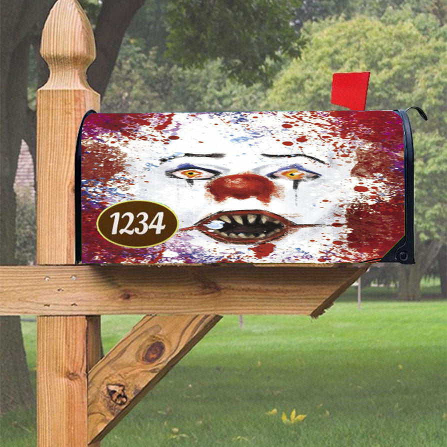 Pennywise The Dancing Clown It Magnetic Mailbox Cover 18" X 21" Outdoor Decor