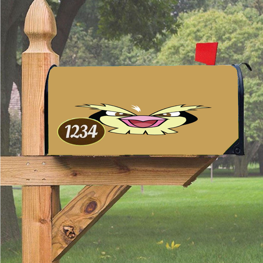 Pidgey Pokemon Magnetic Mailbox Cover 18" X 21" Outdoor Decor