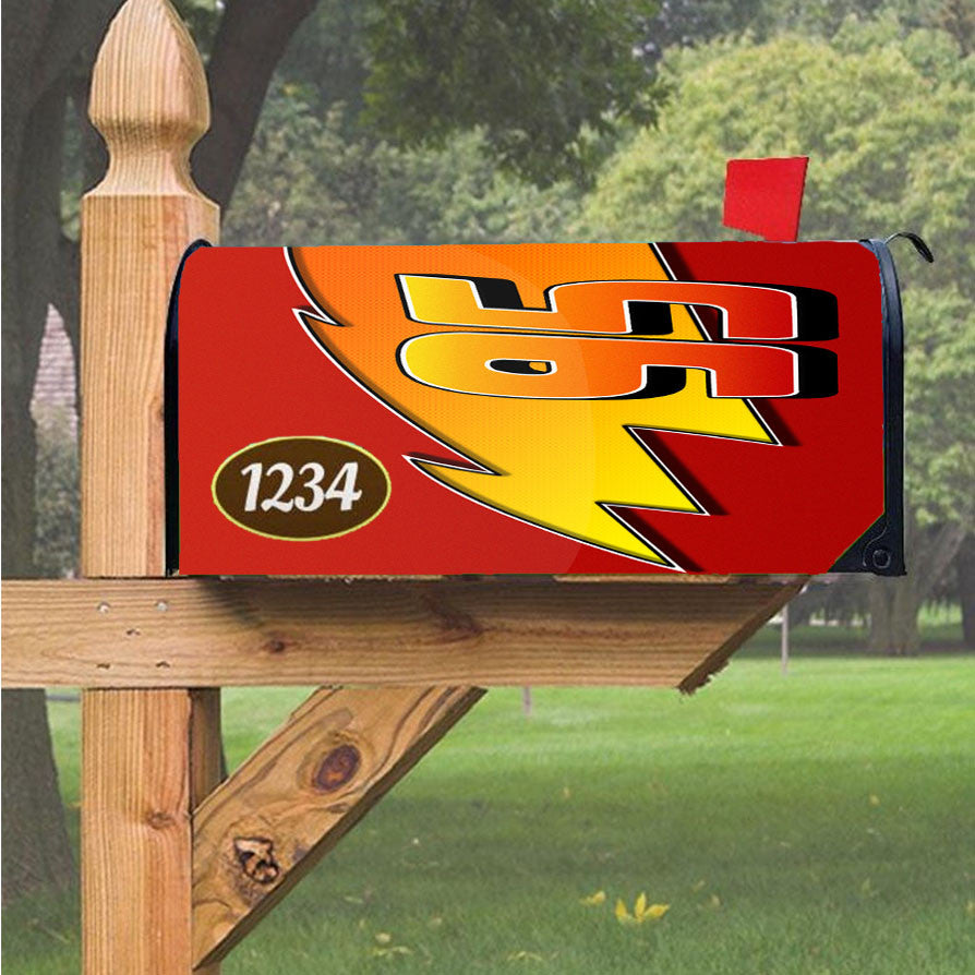 Pixar Cars Wallpaper Magnetic Mailbox Cover 18" X 21" Outdoor Decor