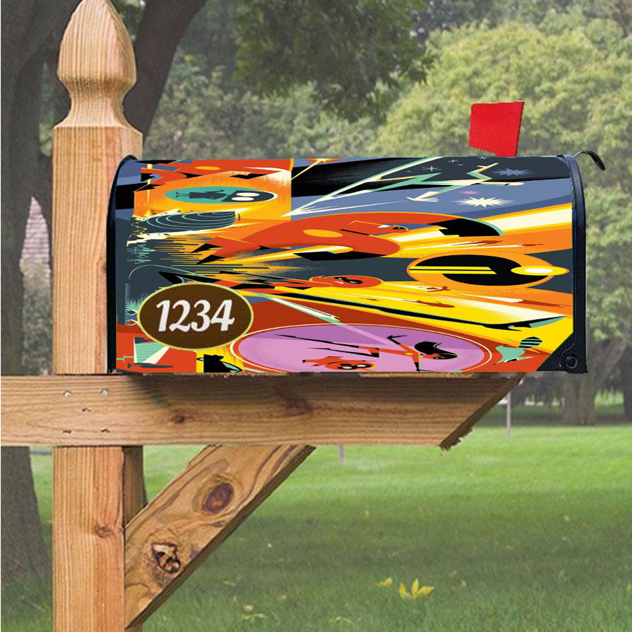 Pixar Incredibles 2 Magnetic Mailbox Cover 18" X 21" Outdoor Decor