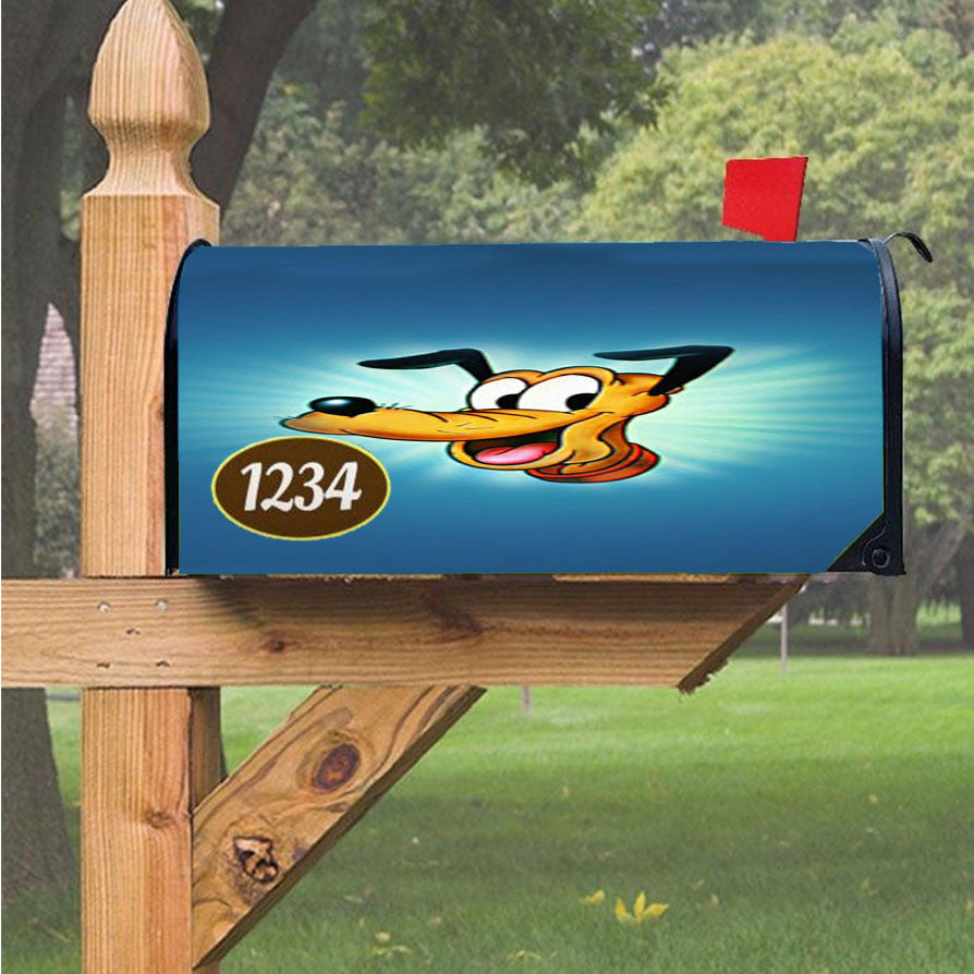 Pluto Disney Magnetic Mailbox Cover 18" X 21" Outdoor Decor