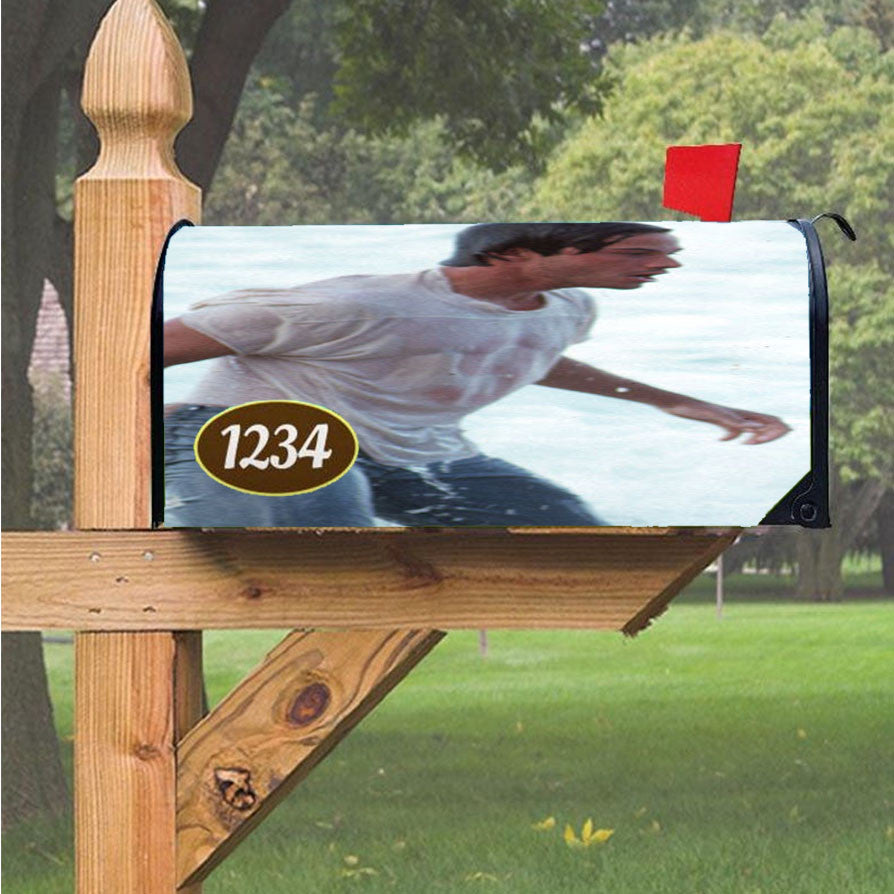 Point Break Magnetic Mailbox Cover 18" X 21" Outdoor Decor