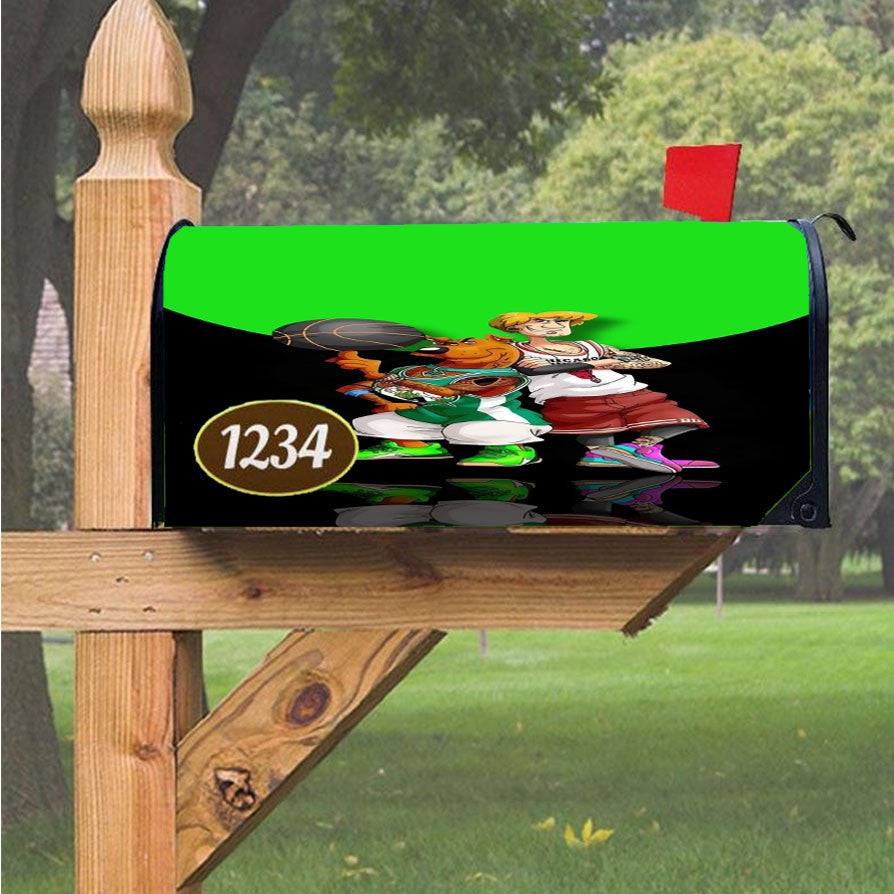 Scooby Doo Bus Magnetic Mailbox Cover 18" X 21" Outdoor Decor