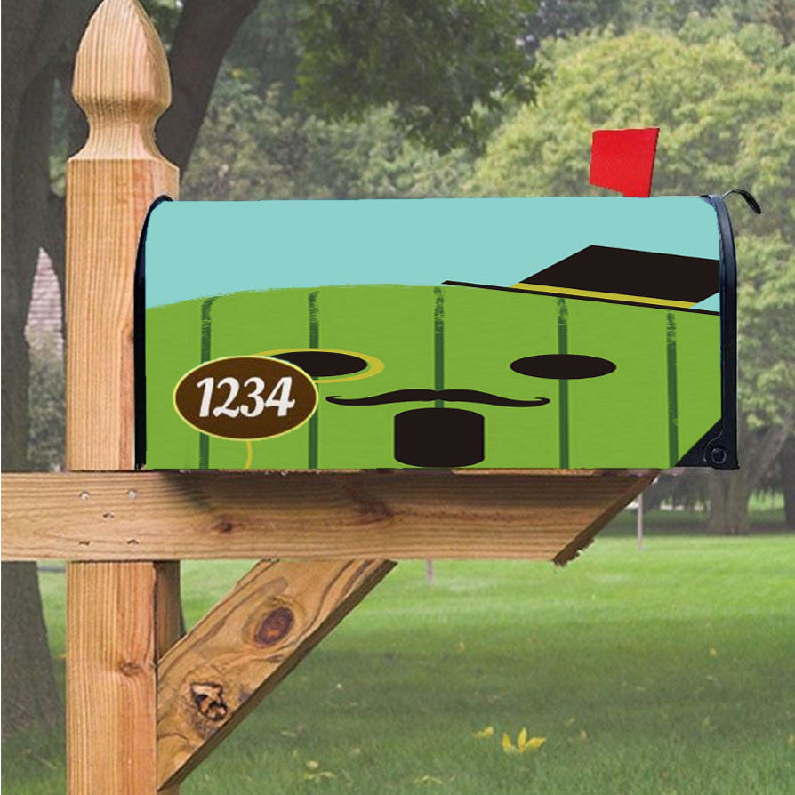 Score Sir Cactuar Magnetic Mailbox Cover 18" X 21" Outdoor Decor