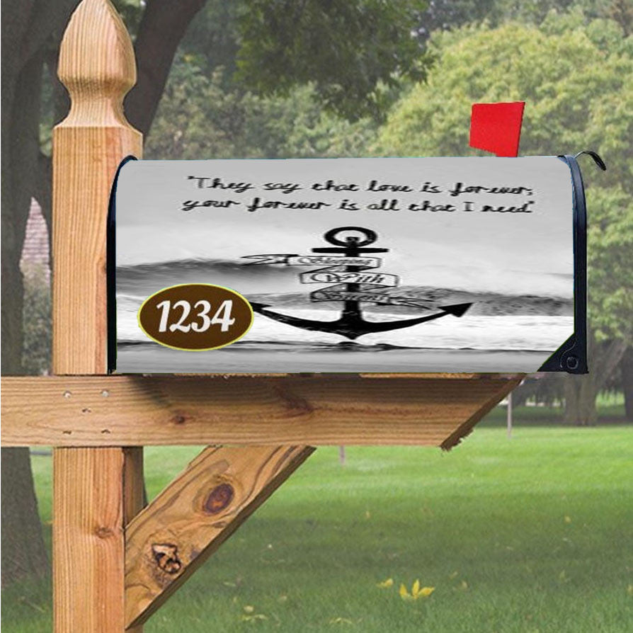Sleeping With Sirens Ice Magnetic Mailbox Cover 18" X 21" Outdoor Decor