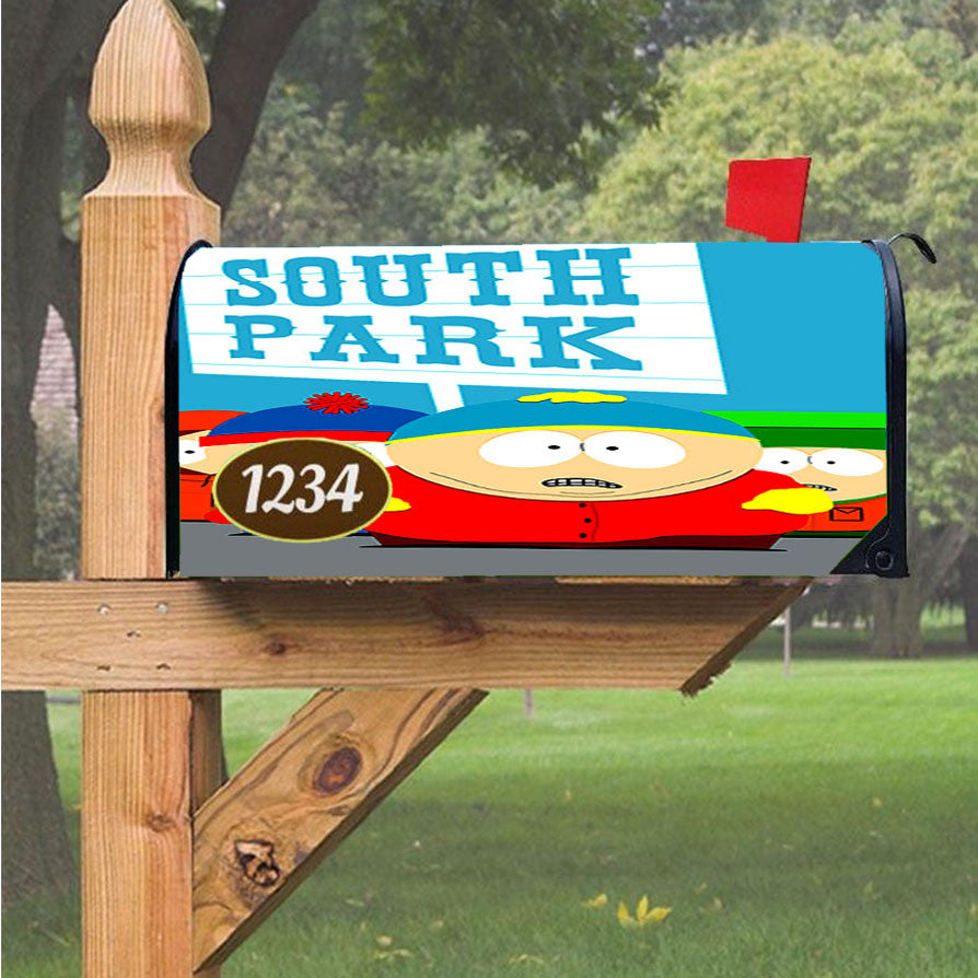 South Park Magnetic Mailbox Cover 18" X 21" Outdoor Decor